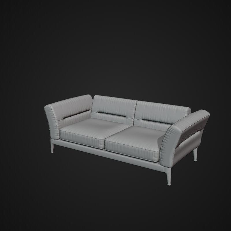 diorama miniature sofa B1