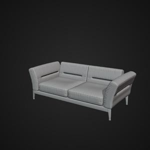 diorama miniature sofa B1