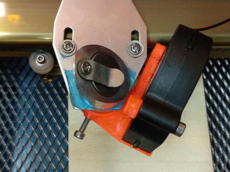 K40 china laser air assist with fan