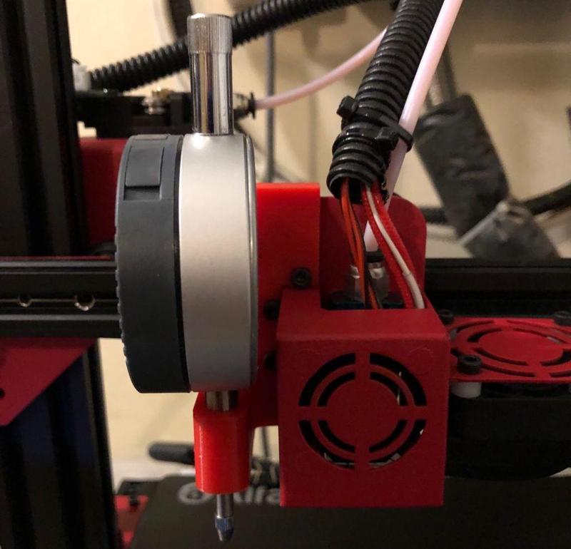 Porta comparatore (dial gauge) Alfawise U30 compatto