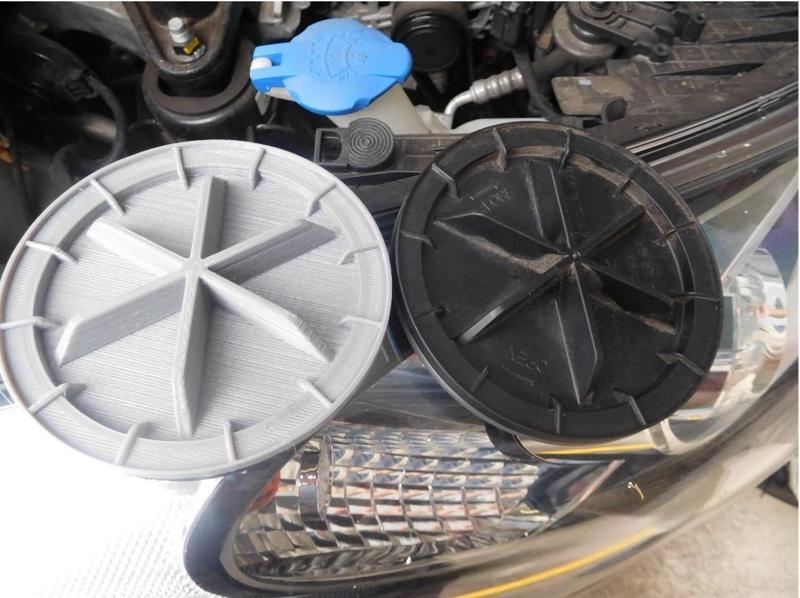 Improved Hyundai Head Lamp Light Dust Cap Cover