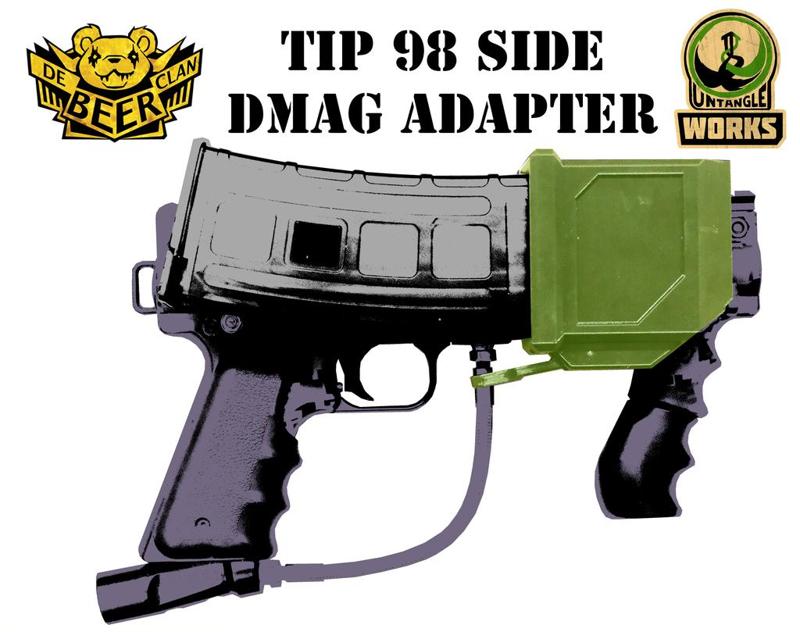 MCS DMAG / HELIX to Tippmann 98 Magazine side