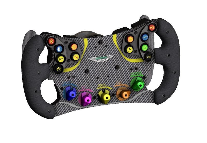 Aston Martin Vantage GTE steering wheel