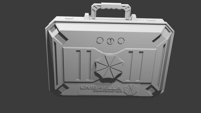 Resident evil 2 remake hunk Briefcase