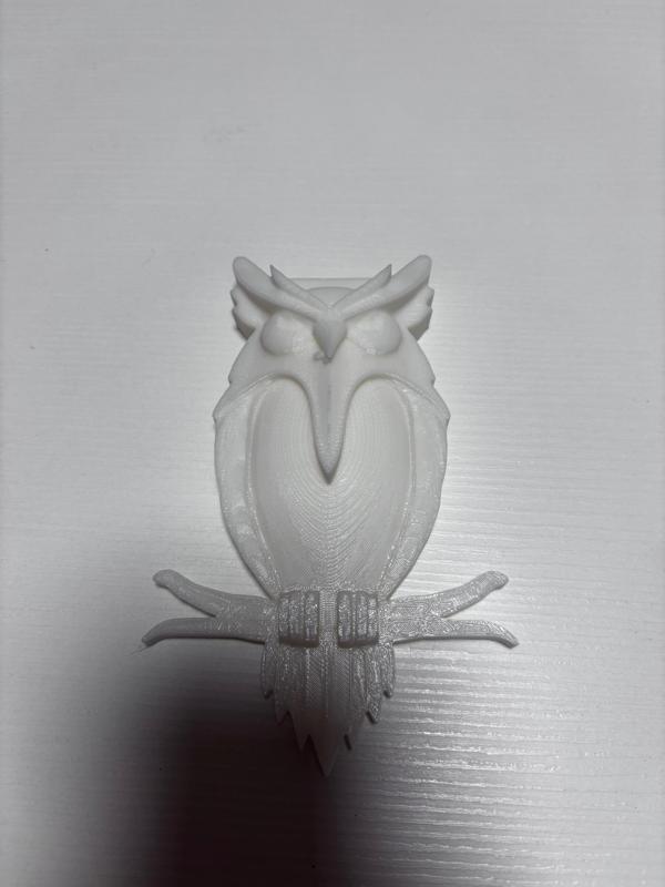 simple owl decoration