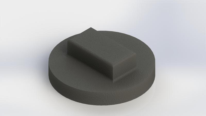 Carjack adapter for Mercedes 100mm