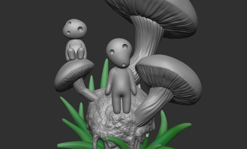 Kodama Princess Mononoke