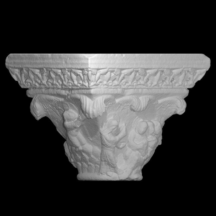 Capital and Abacus - Jesus in the Garden of Gethsemane