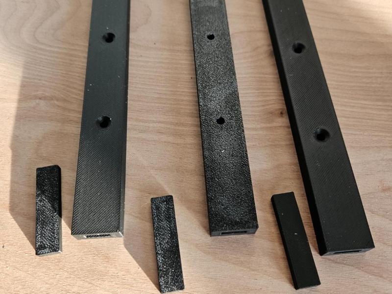 Crosscut sled runners