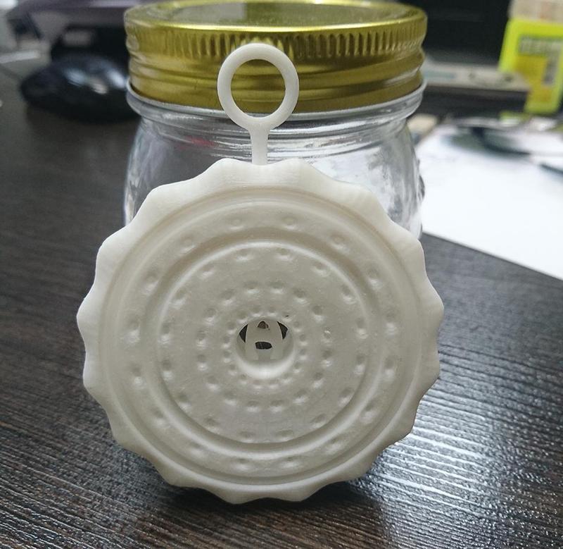 Cookie keychain with A letter