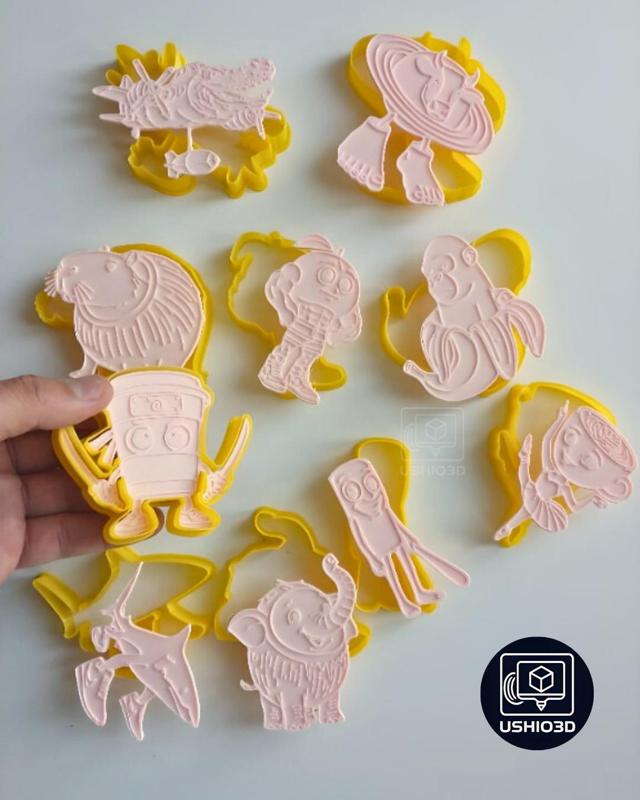 Brain Rot Cookie Cutter Cookie cutter