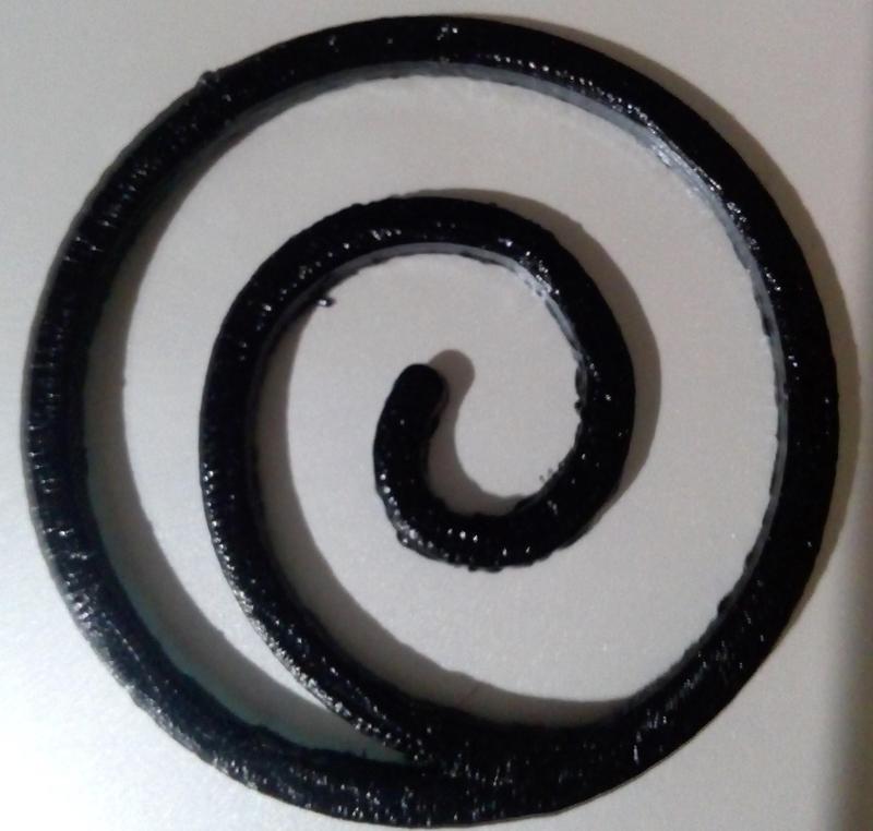 The Uzumaki clan symbol for Keychain or Pendant
