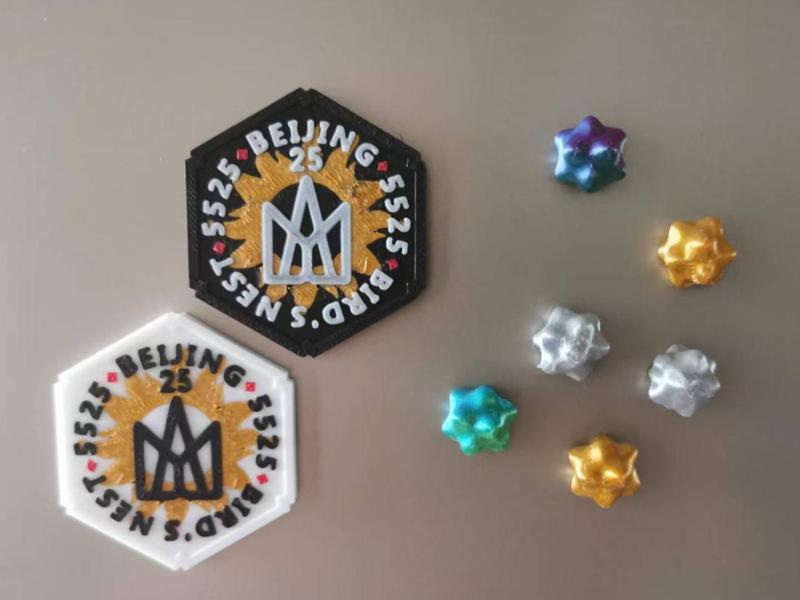 Mayday 25th Anniversary Bird's Nest Badge (5525 Version)