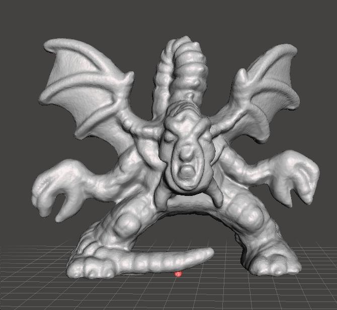 JABBERWOCKY PVC FIGURE MINIATURE MONSTER PLASTIC TOY 90s