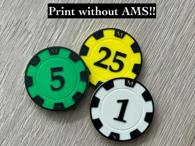 Standard Chips Poker