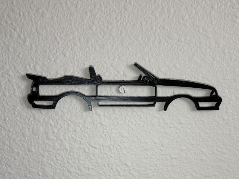 Mustang Saleen Convertible Wall Art