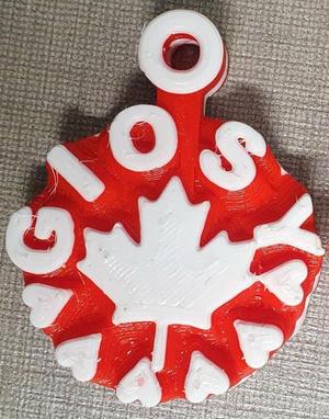 Giosy Canada Keychain