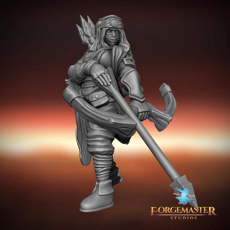 Pikemaiden Initiate Bow Pose 06