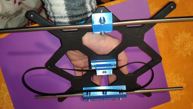 I3 Mk3 Y Carriage Linear Bearig Fixing and Y Belt Fixing (16t Gt2) dx o r sx version