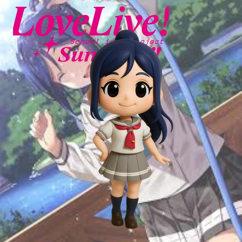 Kanan Matsuura chibi  Love Live! Sunshine