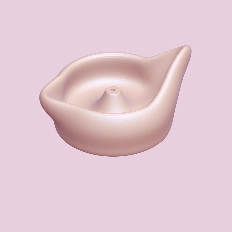 Organic incense burner