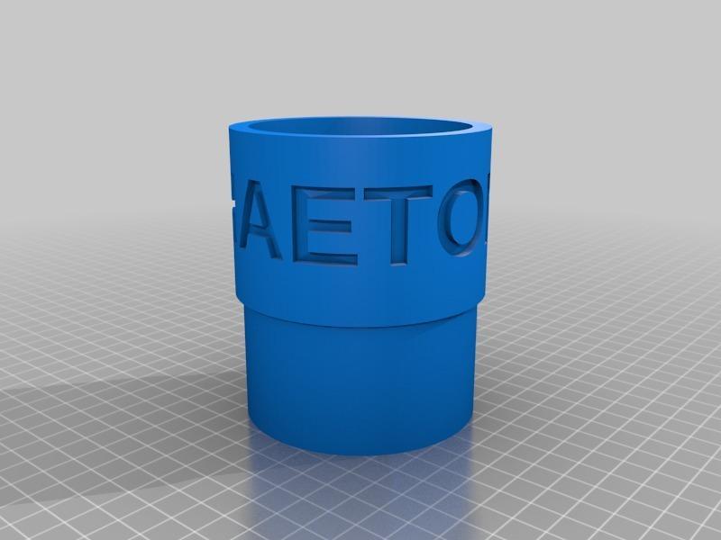 Volkswagen Phaeton cupholder adapter