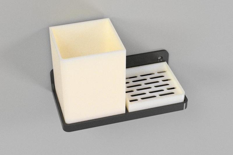 bathroom soap holder