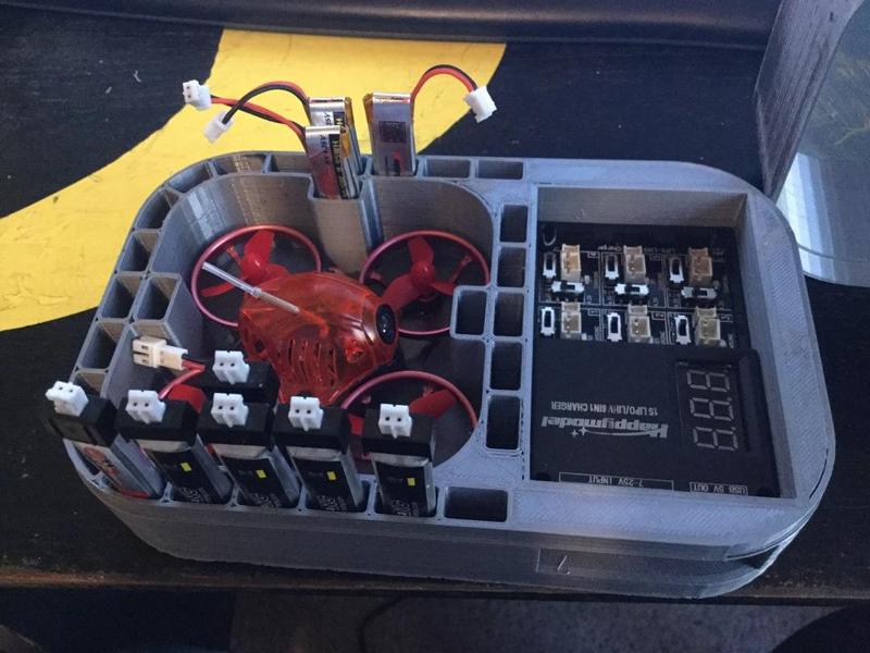 Whoop Case with Charger Holder