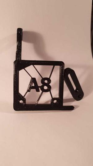 Hinge for Extruder Heatsink - Lüfterhalter Anet A8 
