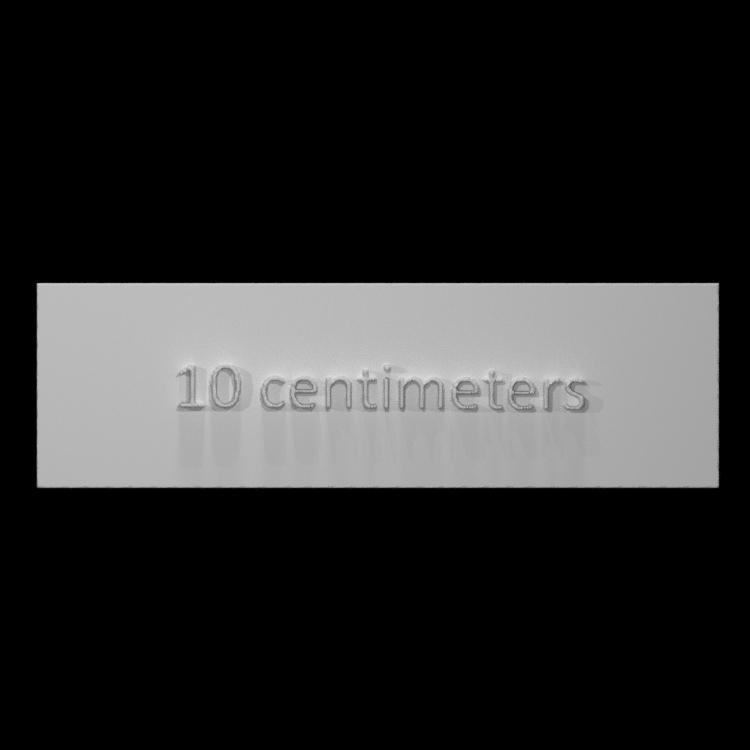 10 Centimeter Scale Bar