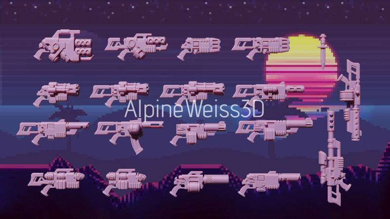 DECLIQUE GANG HIVE CITY WEAPON BITS [UNSUPPORTED]