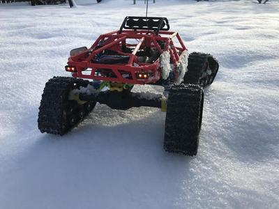 RC mattrax for 1/10, 1/12 scale with rubber tracks