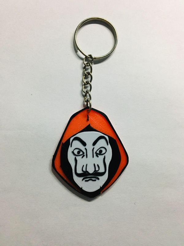 KEYCHAIN LA CASA DE PAPEL (SALVADOR DALÍ) | LA CASA DE PAPEL KEYCHAIN (SALVADOR DALÍ)