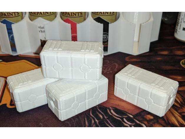 Star Wars Legion Terrain - Crates, Barrels and Barricades