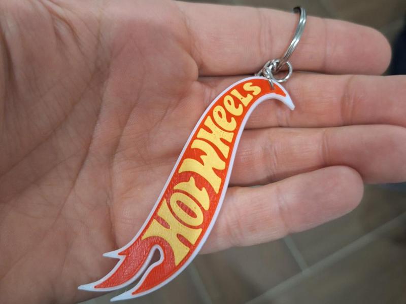 Hot Wheels Keychain