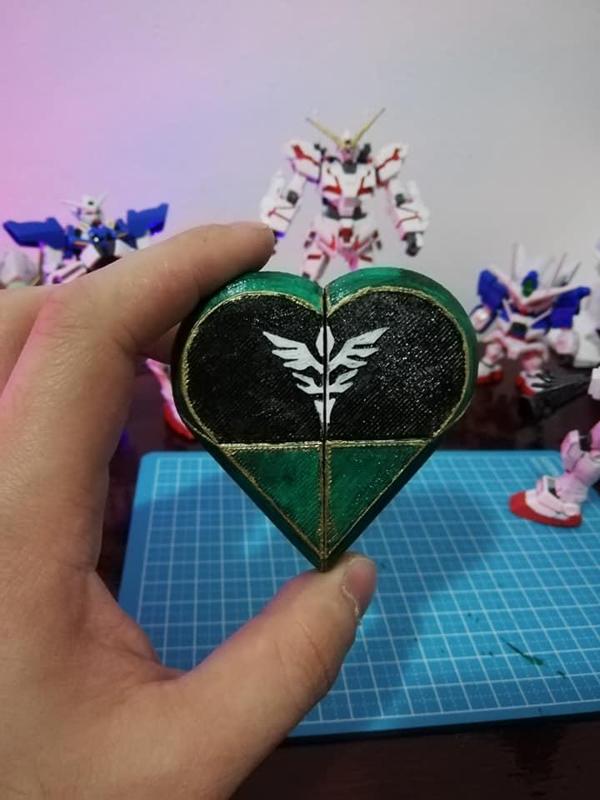 Neo Zeon Custom Foldable Heart Box