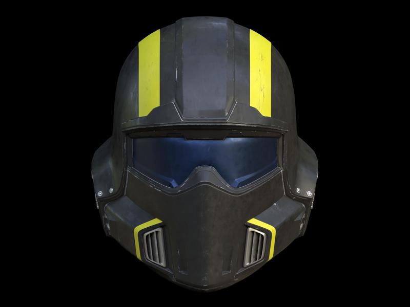 Helldivers 2 B-01 Helmet 3d print file