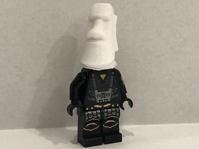 Moai (Easter Island) LEGO head