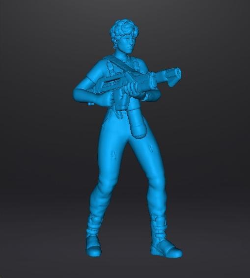 RIPLEY MINIATURE MODEL FOR SCIFI AND FANTASY GAMES RPG DND