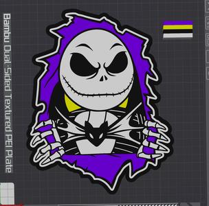 Jack Skellington light box - commercial use