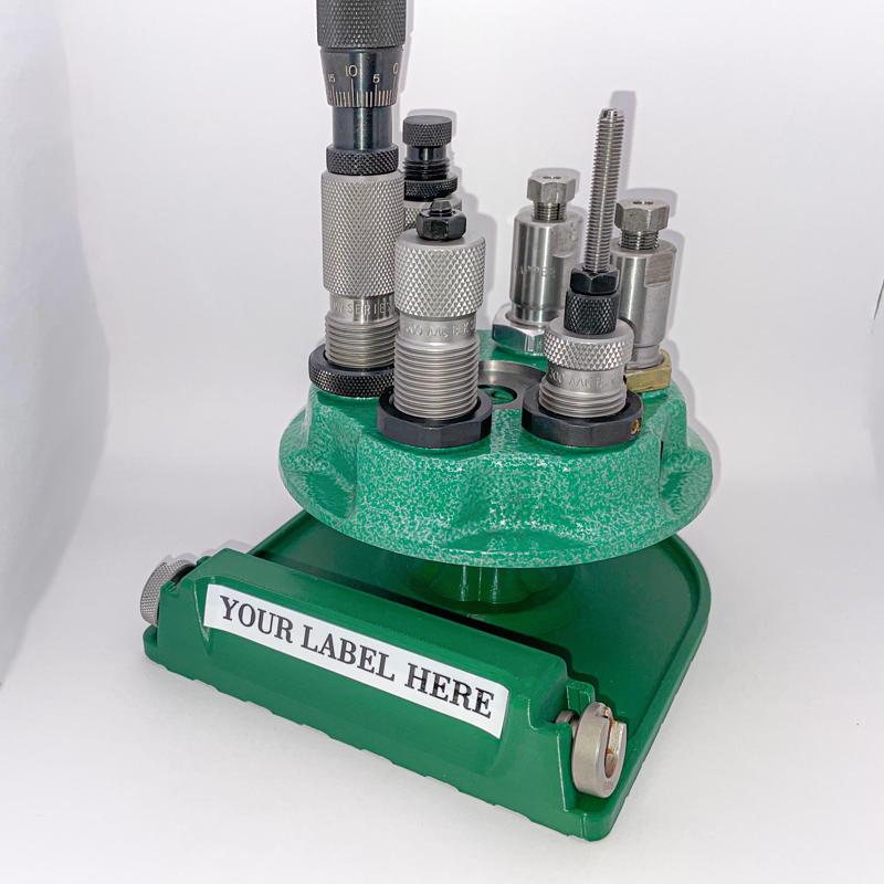 Bench Top Holder for RCBS Turret with Shell Holder Storage