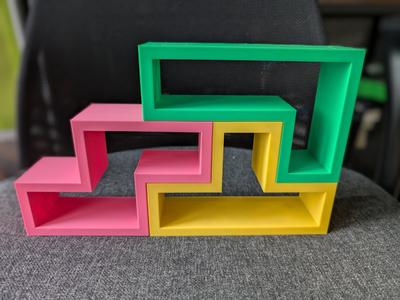 Tetris Shelf/Deco