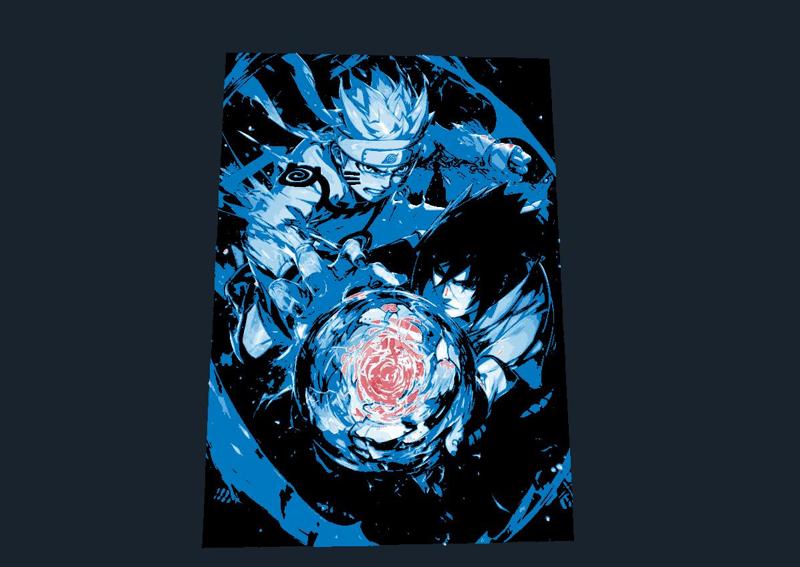 Naruto & Sasuke Rasengan