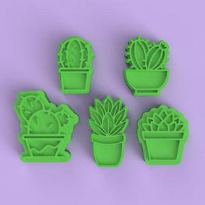 cactus and succulent stamp set / cactus and succulent stamp set