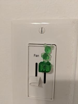 Lutron Mickey Mouse knob