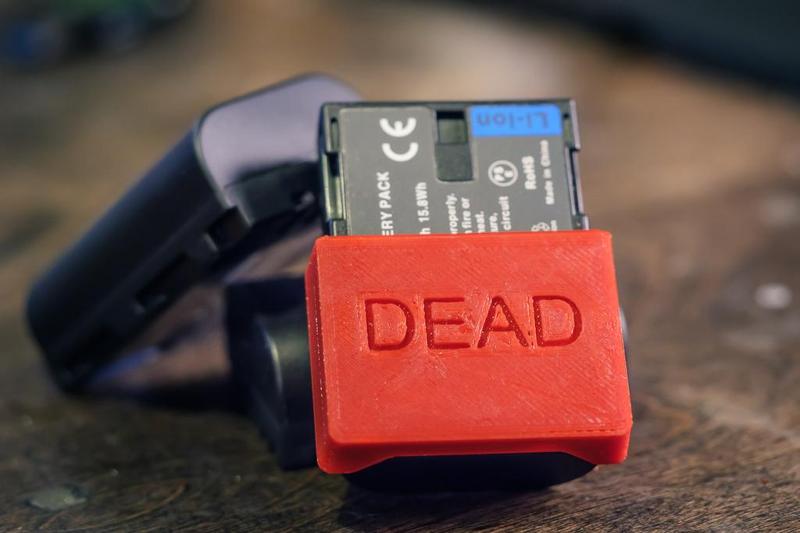 Dead Battery Cover (Panasonic GH4 & GH5)