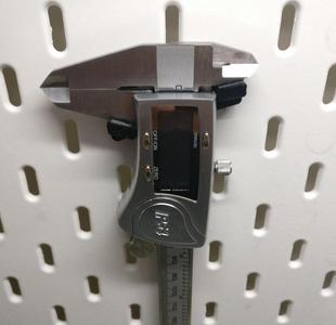 Caliper Holder for IKEA Skadis Pegboard