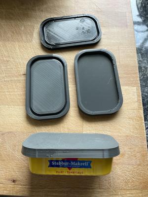 Rubber Lid for Mackerel in tomato 110G