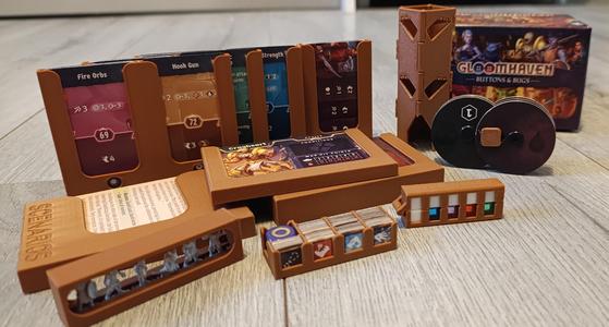 Gloomhaven: Buttons & Bugs insert (1st edition printing)
