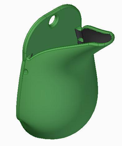 Oophaga pumilio bromeliad leaf 1 2022